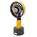 BT21 SHOOKY Character Mini Handheld Personal Portable Fan | 3-Speed Adjustable USB Rechargeable, Orange