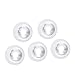 Dream Master 5 Pack LED Battery-powered Wireless Night Light Stick Tap Touch Lamp Stick-on Push Light for Closets, Cabinets, Counters, or Utility Rooms,Cordless Touch Light,Batteris Not Included