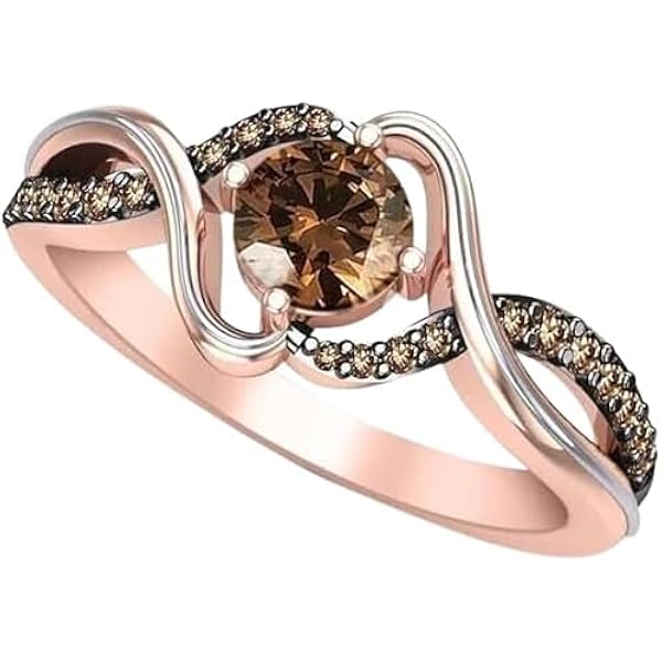 Engagement Rings For Women 2ct 3-stone Round Lab Created Diamond