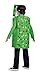 Creeper Classic Minecraft Costume, Green, Small (4-6)