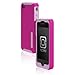 Incipio iPhone 4/4S SILICRYLIC Hard Shell Case with Silicone Core - 1 Pack - Carrying Case - Retail Packaging - Pink/Pink