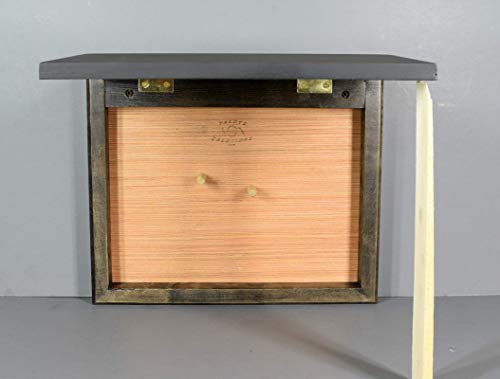 Hide a gun furniture, pistol storage spot, home defense accessory, wall mount firearm safe picture frame concealment organizer, dark back