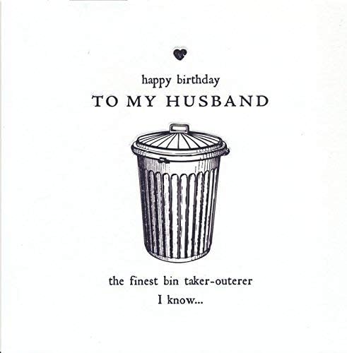 Pigment, Alice Scott, Husband Birthday Card, Funny Birthday Cards for Men, Husband Birthday Card from Wife, SC Certified