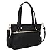 Travelon Women's Anti-Theft Tailored Satchel Travel Purse, Onyx, One Size