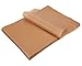 Juvale Parchment Paper Sheets - 200 Pack, 12 x 16 in, Unbleached Brown - Nonstick Half Sheet Pan Liners & Parchment Paper for Baking - Disposable Air Fryer Liners for Grilling & Steaming