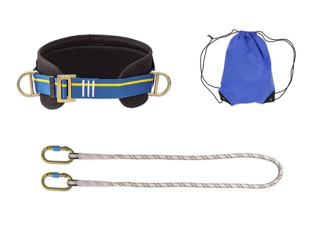 Fall Safety Harness Kit - Retention System - Holding Kit for Safety at Work and Climbing - Climbing Harness - Ferrata Kit (Expert Model)