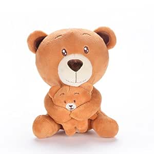 Download Amazon.com : Lazada Plush Bear Mom Hugging Baby Stuffed Animals Toys Girl Dolls Kids Gifts 7" : Baby