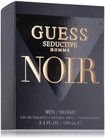 Guess Seductive Homme Noir by Guess for Men oz EDT Spray
