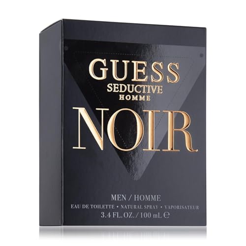 Seductive Noir, Eau de Toilette, Parfum Herren, Orientalisch-würziger Fougère, Sinnlicher Duft, Lang Anhaltend, 100 ml