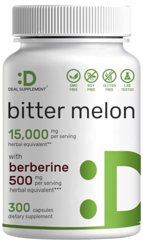 Bitter Melon with Berberine Supplement 15,000mg Per