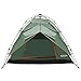 G4Free Double-wall Two-Door Camping Tent|Easy Set Up and Tear Down,3-4 Person Dome Tents with Waterproofing and UV Protection for Outdoor Family Hunting Fishing Hiking Travel(Green)