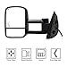 DEDC Towing Mirrors Chevy Tow Mirrors Fit For 2007-2013 Chevy Silverado 1500 2500 3500 GMC Sierra Power Heated With Arrow Led Light