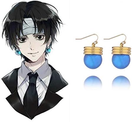 Amazon Borvelo ハンター ハンター クロロ 耳飾り イヤリング ピアス コスチューム小物 コスプレ道具 アクティビティ 学園祭 ハロウィン コスプレ 仮装 通販