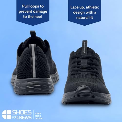 thumbnail image 2 of Mens Work Shoes Shoes For Crews Everlight Men's Non-Slip Work Shoes - Breathable, Lace-Up Zapatos Para Hombre 2 of 13