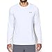Under Armour Men's Threadborne Siro Long Sleeve T-Shirt, White (100)/Overcast Gray, X-Large