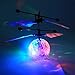 ZOHULU RC Flying Ball, Kids Toys RC Infrared Induction Drone Flying Toys Ball Hand Suspension Helicopter Built-in Shining LED Lighting Colorful Flying Mini Toy Balls for Kids, Teenagers and Adults Gif