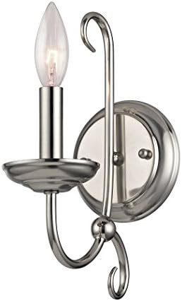 Cornerstone Lighting 1501Ws20 Thomas Vanity Light, Brushed Nickel