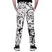 Fromdream Ahegao Sweatpants Mens Otaku Trousers Long Pants 3D Print Cool Joggers Work Out Clothes with Drawstring M