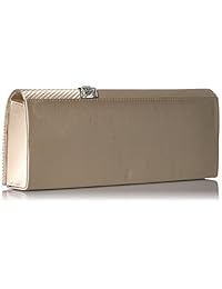 Jessica McClintock Nancy satén embrague plisada