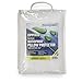 Waterguard Waterproof Pillow Protectors Quilted, Zippered Pillow Cases, 100% Cotton Top, Microfiber Filled Pillow Covers, Queen Size (20x30) Set of 2