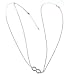 Jiayiqi Jewelry Womens Hotnew Fashion Sexy Lucky 8 Exotic Belly Waist Body Chain Necklace