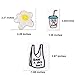 12 Pcs Iron On Embroidered Motif Applique Glitter Sequin Decoration Patches DIY Sew on Patch for Jeans, clothing (Style-003)