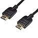 Amazon Basics Flexible and Durable Premium HDMI Cable (18Gpbs, 4K/60Hz) - 10 Feet, Black