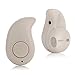 Efanr Sports Invisible in Ear Smallest Mini Bluetooth 4.0 Headset with Hands-free Calling Stereo - Beige