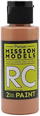 MISSION MODELSMMRC-009 Water-Based RC Paint, 2 oz Bottle, Beige