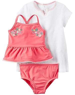 Baby Girls' 3-Piece Tankini Set