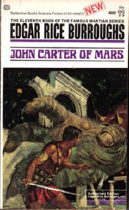 John Carter of Mars (Barsoom Series, #11) 0345015312 Book Cover