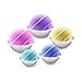 Caydo 5 Size DIY Metal Bath Bomb Mold with 5 Set 10 Pieces for Crafting Your Own Fizzles