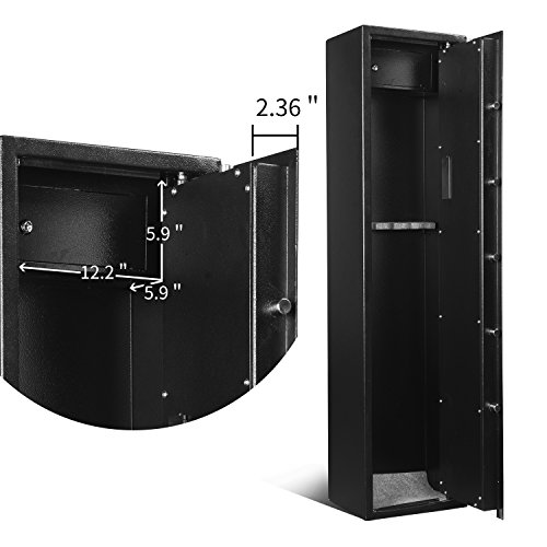 DOIT Large 5 Rifle Digital iGuni Safe Metal Storage iGuni Safe 