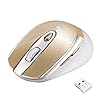 Wireless Mouse for Laptop Silent Cordless USB Mouse Wireless Optical Computer Mouse, 6 Buttons, AA Battery Used,1600DPI…