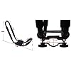 9sparts-2-Pairs-J-Bar-Kayak-Canoe-Inflatable-Boat-Wakeboard-Waveboard-Paddleboard-Snowboard-Ski-Roof-Rack-Carrier-Car-SUV-Truck-Jeep-Roof-Top-Mount-With-Straps