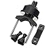Hooshion Extendable Professional Aluminum 360 Degree Swivel Rotating Helmet Self Mount Adapter Handlebar Bike Mount for Gopro Camera Sports Camera