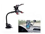 Drhob Universal Car Mobile Phone Holder Stand Rotating 360 Degree Long Arm Cellphone Bracket Cell Phone Mount For GPS Mp4