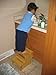 Unfinished Children's Step Stool-made in USA
