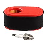 Hipa 937-05065 951-12260 Air Filter Spark Plug for MTD Yard Manchines Troy-Bilt Cub Cadet Engine 178-L0 178-LU 4P90HU 4P90JHA 4P90JT 4P90JU 4P90M0 4P90MU