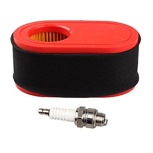 Hipa 937-05065 951-12260 Air Filter Spark Plug for MTD Yard Manchines Troy-Bilt Cub Cadet Engine 178-L0 178-LU 4P90HU 4P90JHA 4P90JT 4P90JU 4P90M0 4P90MU