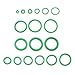 XLX 279Pcs 18 Sizes Rubber O-Ring Gasket Silicone Sealing Repair Box Washer Seal Assortment Set for Plumbing Automotive General Repair