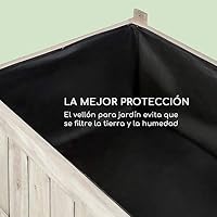 blumfeldt Altiplano Terrado - Macetero Elevado, 120 x 121 x 54 cm ...