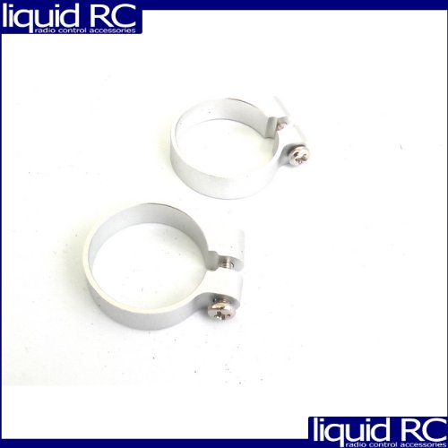 GPM Racing AGM1012B08 Monster Gt Silver Aluminum Front/Rear Gearbox Tightener
