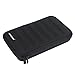Harmonica Cases Storage Case PU Leather Black Harmonica Zippered Carrying Case Storage Bag for 7 Harmonicas
