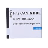 3.60V,740mAh,Li-ion,Replacement Digital Camera Battery for CANON PowerShot A3000 IS, PowerShot A3100 IS,PowerShot A3200 IS, PowerShot A3300 IS,Compatible Part Numbers:NB-8L
