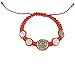 RufnTop Lucky Catholic St. Saint Benedict Evil Protection Red Cord Adjustable Bracelet(Saint Benedict Angel Pack of 4 PCS)