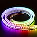 BTF-LIGHTING RGBW RGB+Cool White SK6812 (Similar WS2812B) 4 Colors in 1 LED Strip Individually Addressable 3.3ft 1m 144LED Light Flexible Dream Color IP67 DC5V White PCB (No Adapter or Controller)