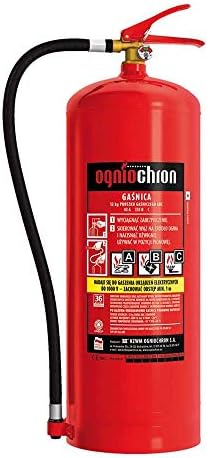 Ogniochron Ogp-12Xabc-E Powder Extinguisher, Red
