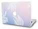 KECC Compatible with MacBook Pro 13 inch Case 2020-2025, 2016-2019 Release M2 M1 A2338 A2289 A2251 A2159 A1989 A1706 A1708 Plastic Hard Shell Case, Blue Feather
