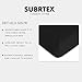 SUBRTEX Couch Slipcover RV Seater Slip Covers Loveseat Stretch Durable Sofa Spandex Elastic Furniture Protector for Settee Seat for Replacement in Livingroom, Small, Black